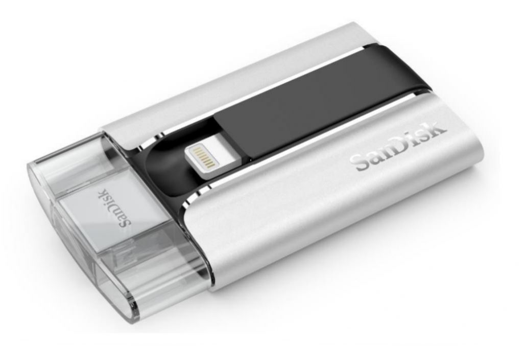 SanDisk iXpand Lightning USB memory stick